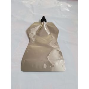 China Cosmetics OEM Aluminium Spout Pouch Composite Technology With Cap on sale