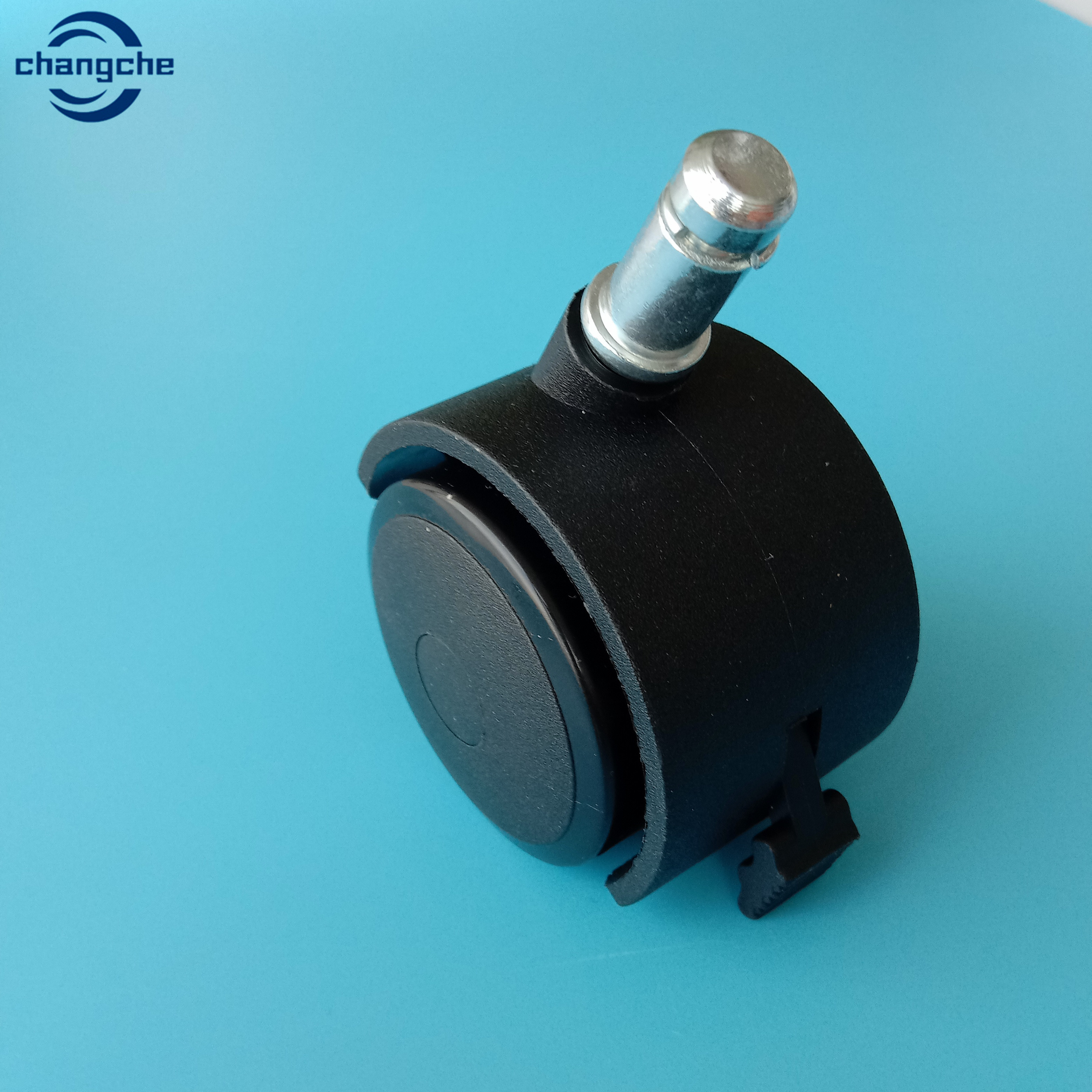 8x15 Stem Swivel TPR Rubber Caster Wheel Heavy Duty