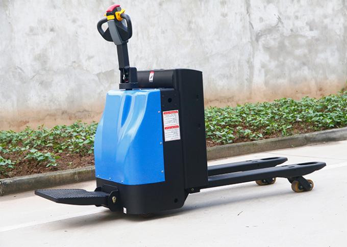 2 Ton Standing Type Electric Pallet Truck With Voltage Capacity 24V 210Ah