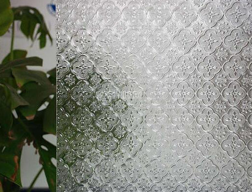High Transmittance Clear Patterned Glass for Doors and Widows