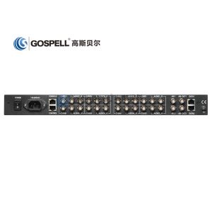 High Density 8 Channel IPTV MPEG-2 SD Encoder With IP ASI Output