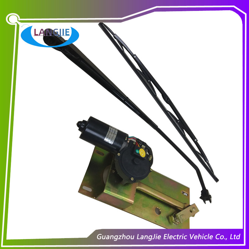 Electric Golf Buggy Parts City Bus Windshield Overlapped Wiper Assembly 12V And 24V