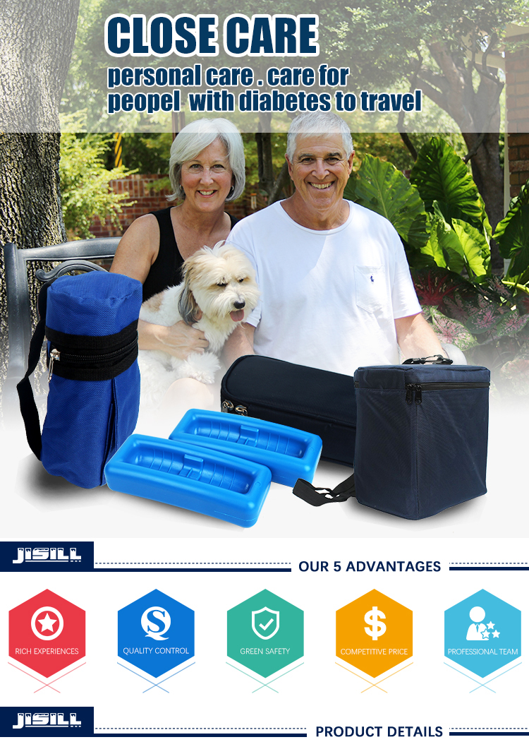 Portable Insulin Medical Ice Box With Customizable Temperatures Easy To Clean