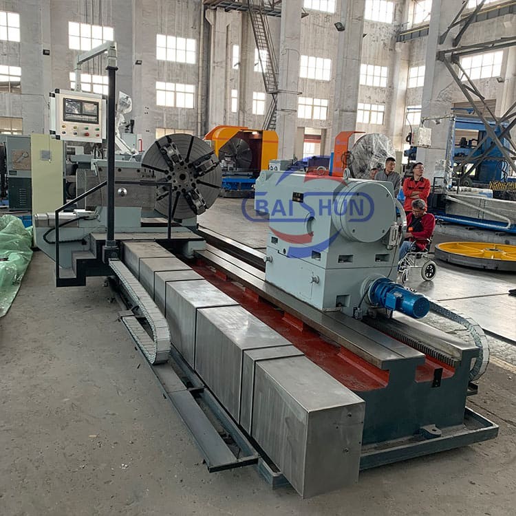 Metal Mill Roll Turning Lathe Machine Heavy Duty Automatic Roller