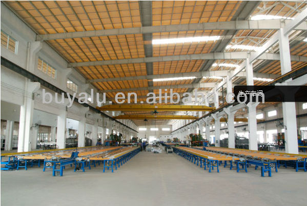 45mm And 55mm Aluminium Roller Shutter Slats Foam Filled Roller Shutter Slats