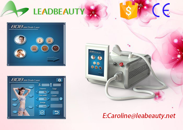 Painless 808nm diode laser longer working time professional big spots 808nm laser diode hair removal/hair remover machin