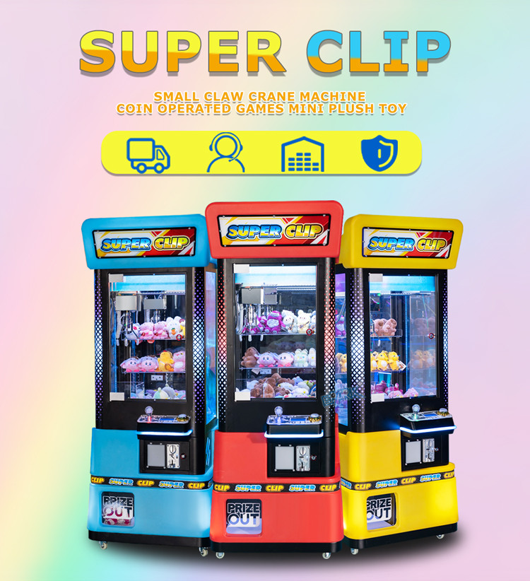 Commercial Full Size Claw Crane Machines Doll Theme House FEC Mall Toy Catcher Vending Arcade Machine