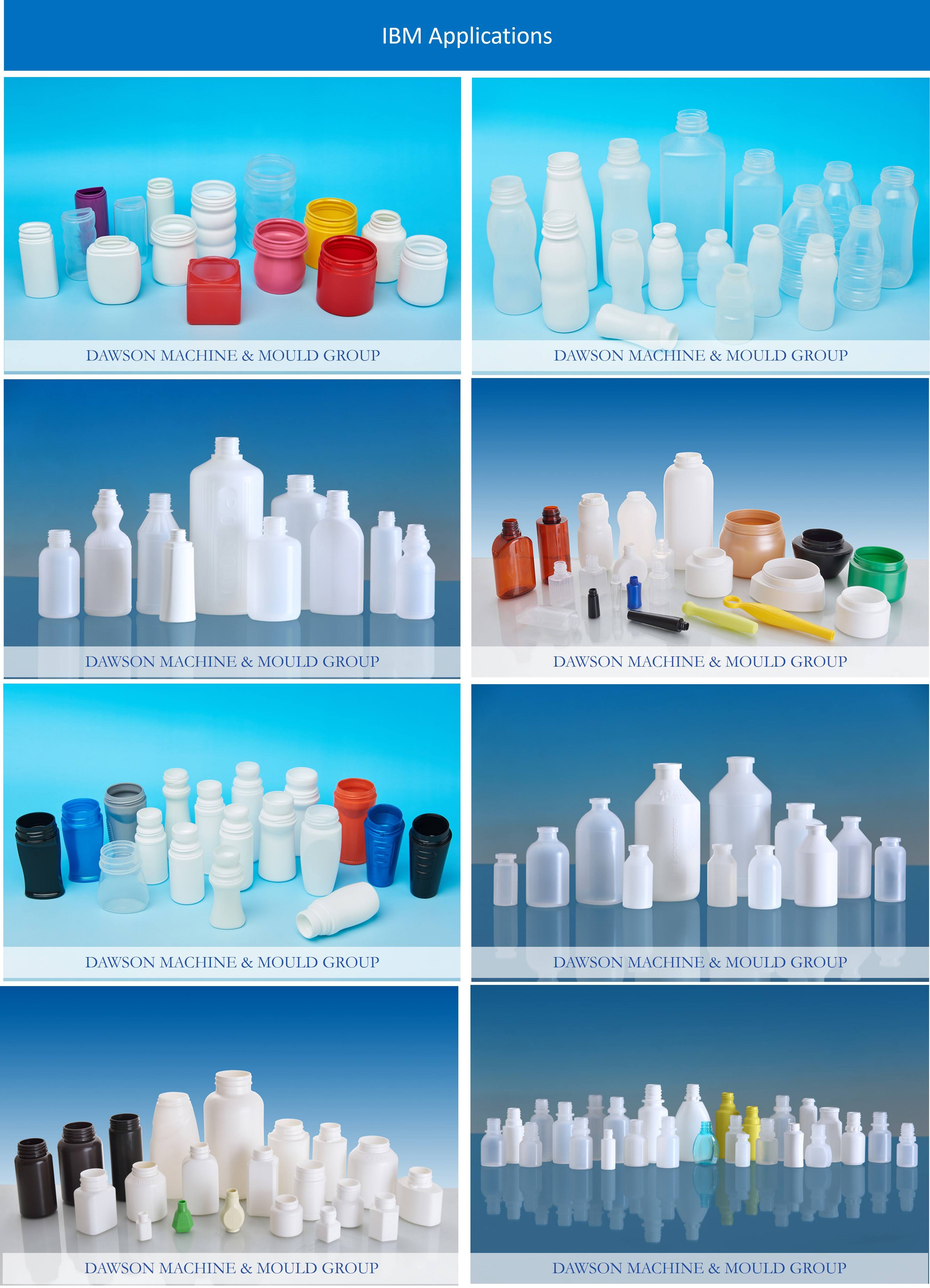 HDPE 300ml Multi Cavity Injection Molding Machine for Plastic Cosmetics Bottle