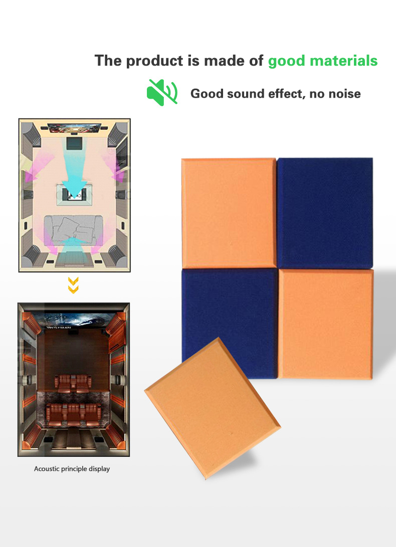 Meeting Room Design Style Curved Polyester Fiber Acoustic Panel