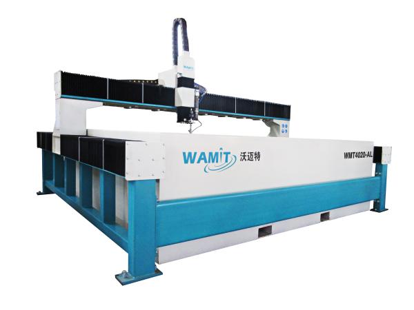 WMT300 4020-AL Abrasive Waterjet Cutter 200mm Stainless Steel 300mm aluminum