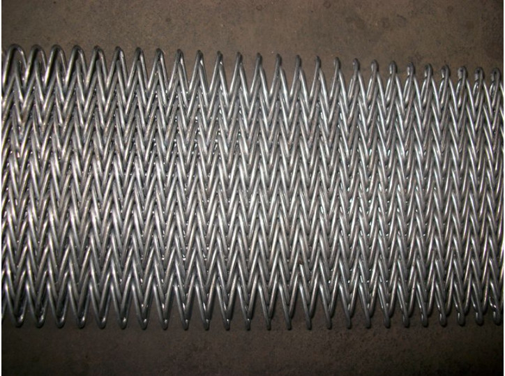 Stainless Steel 304 Wire Conveyor Belts Chain Drive Herringbone Type