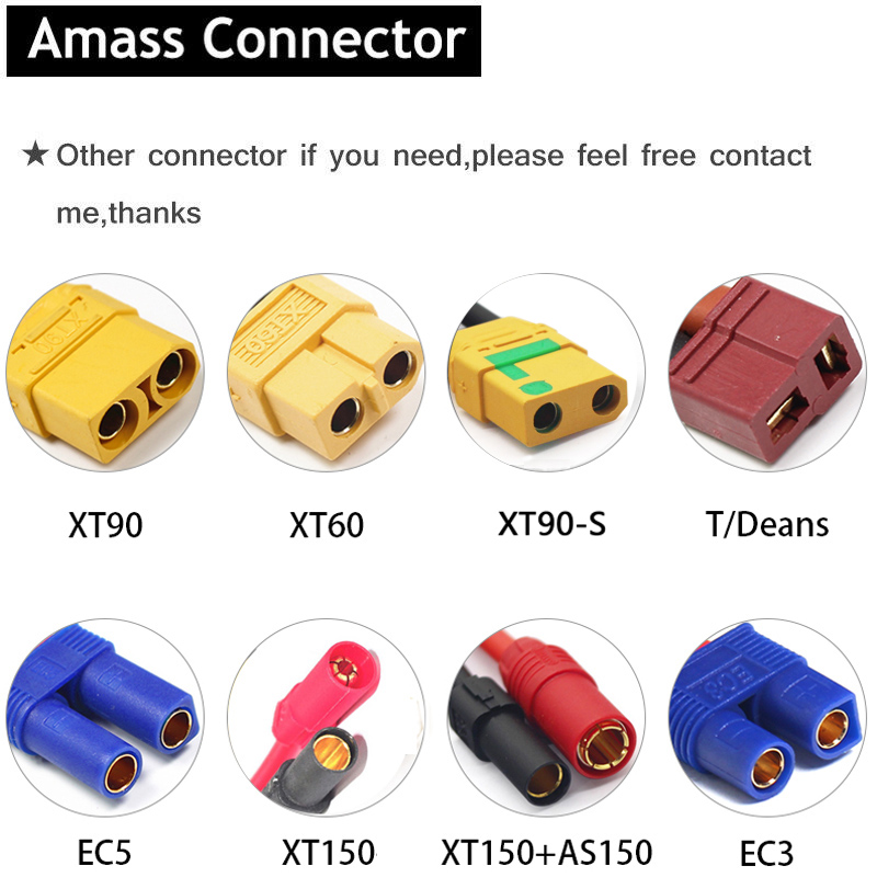 45~90C 5000mAh 2S RC Plane Receiver Battery 7.4V RC Glider Battery