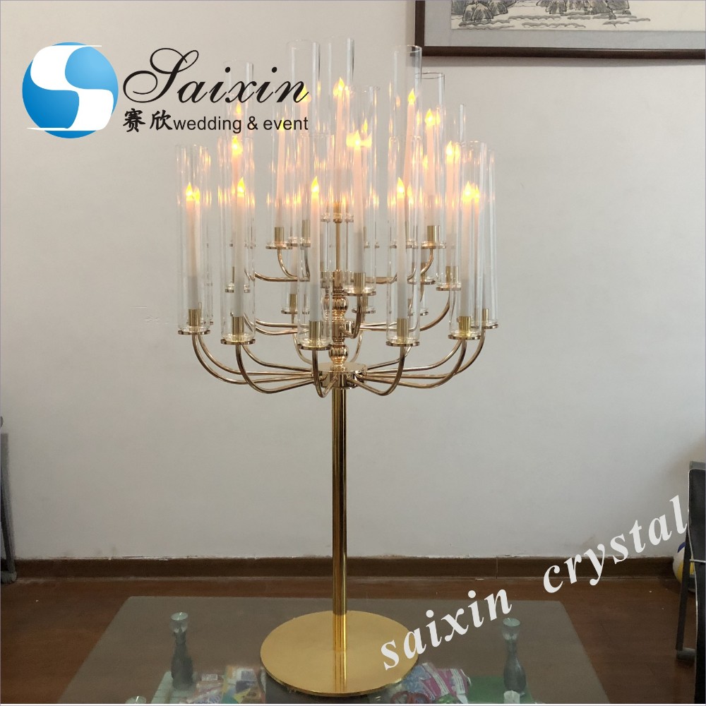 ZT-274 New tall wedding candelabras centerpieces