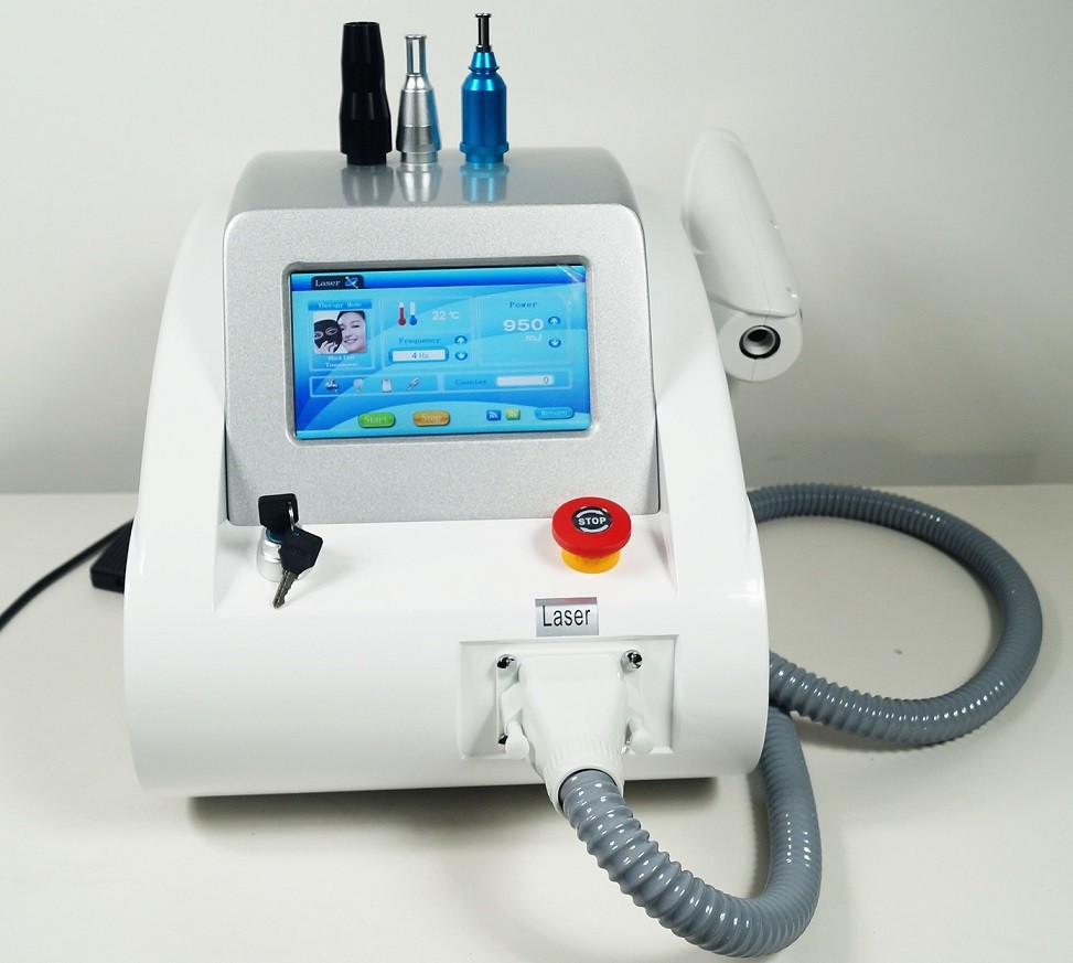 Permanent Laser Tattoo Removal Machine Portable Nd Yag Carbon Peel Laser Machine