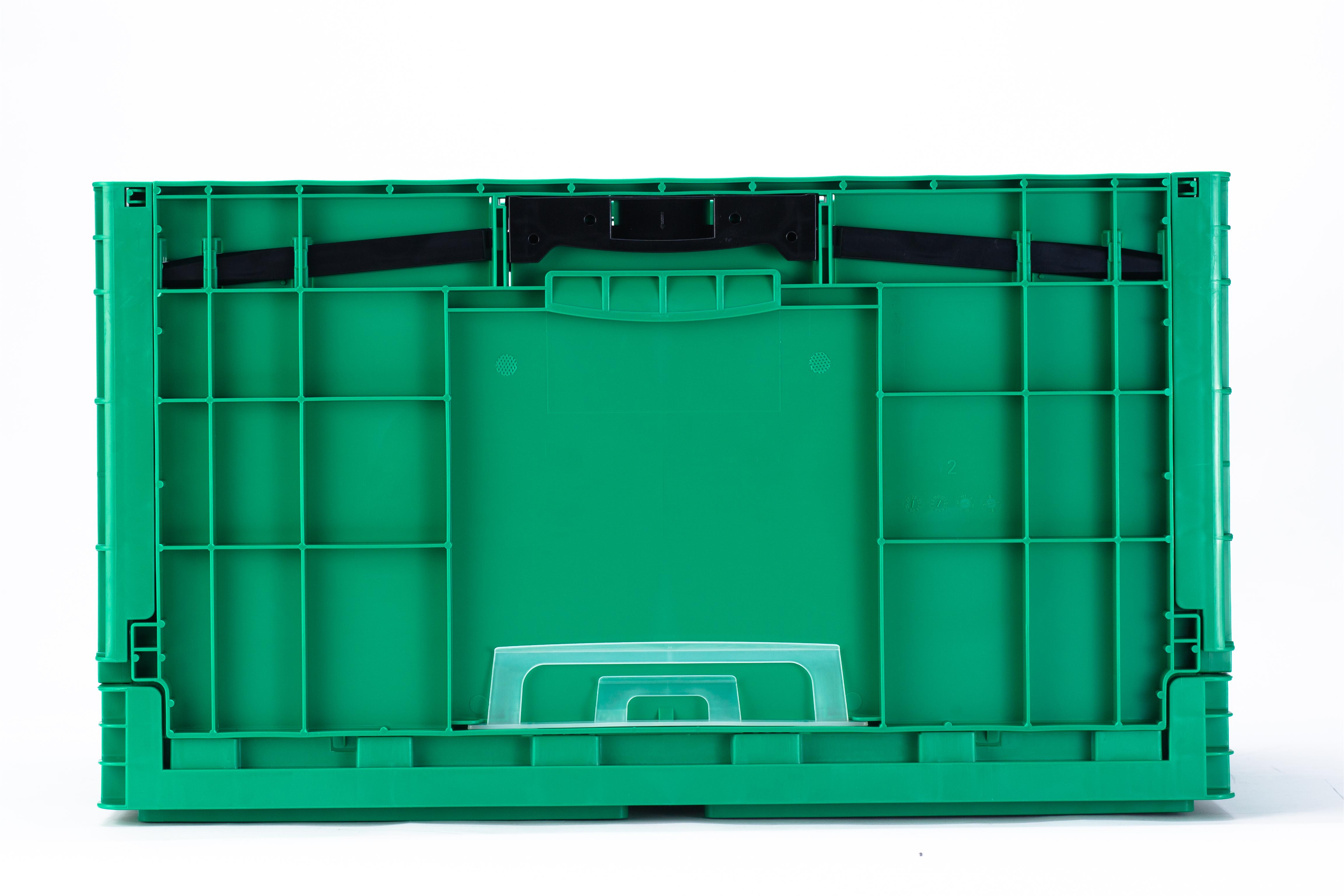 PP Eco-Friendly Foldable Moving Container Stackable Turnover Plastic EU Folding Crate