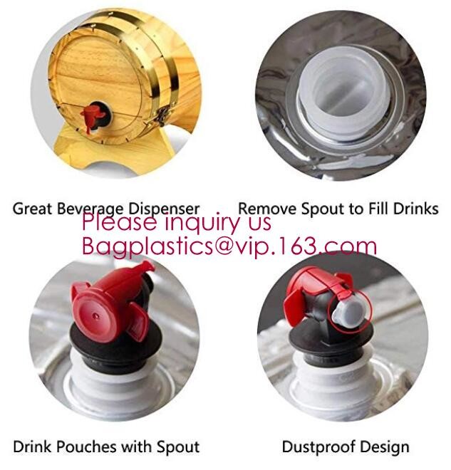 Bag in box packaging bib wine,Plastic Portable Wine Dispenser Bag In Box Red Wine,bag in box for edible oil , wine, milk