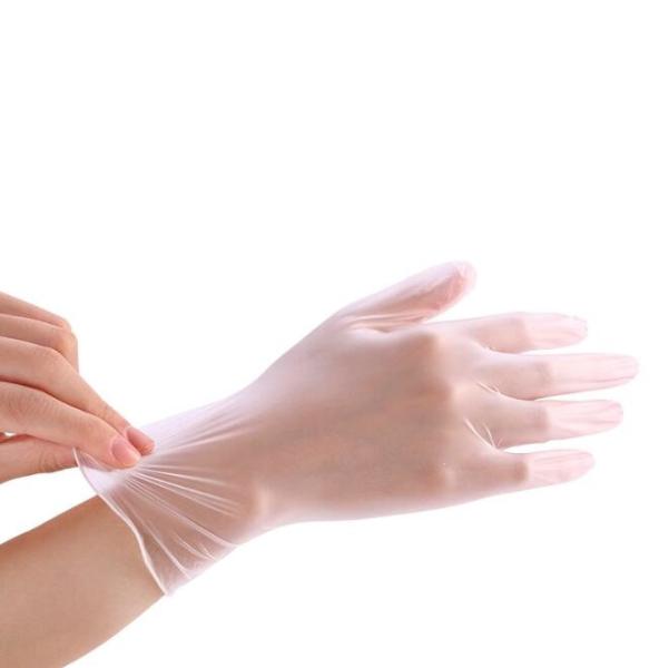 Stretchable Biodegradable Nitrile Disposable Gloves Medical Purposes Ambidextrou