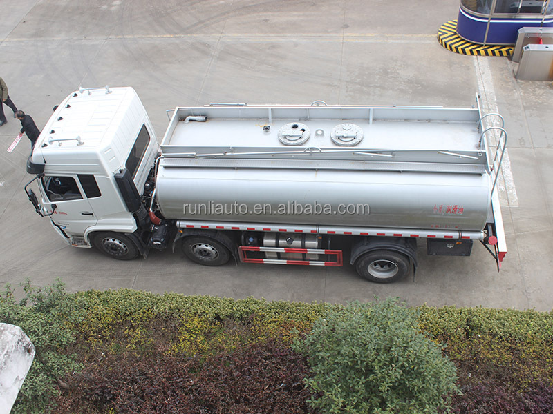Dongfeng Three Axle Chemical Tanker Truck Common Liquid Transport Vehicle