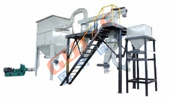 7000*2000*3000 Mm Dimension Cyclone Airflow Separator Classifier Machine for Energy Mining