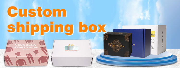 OEM Jewelry Corrugated Cardboard Shipping Box Practical For T Shirt Dress