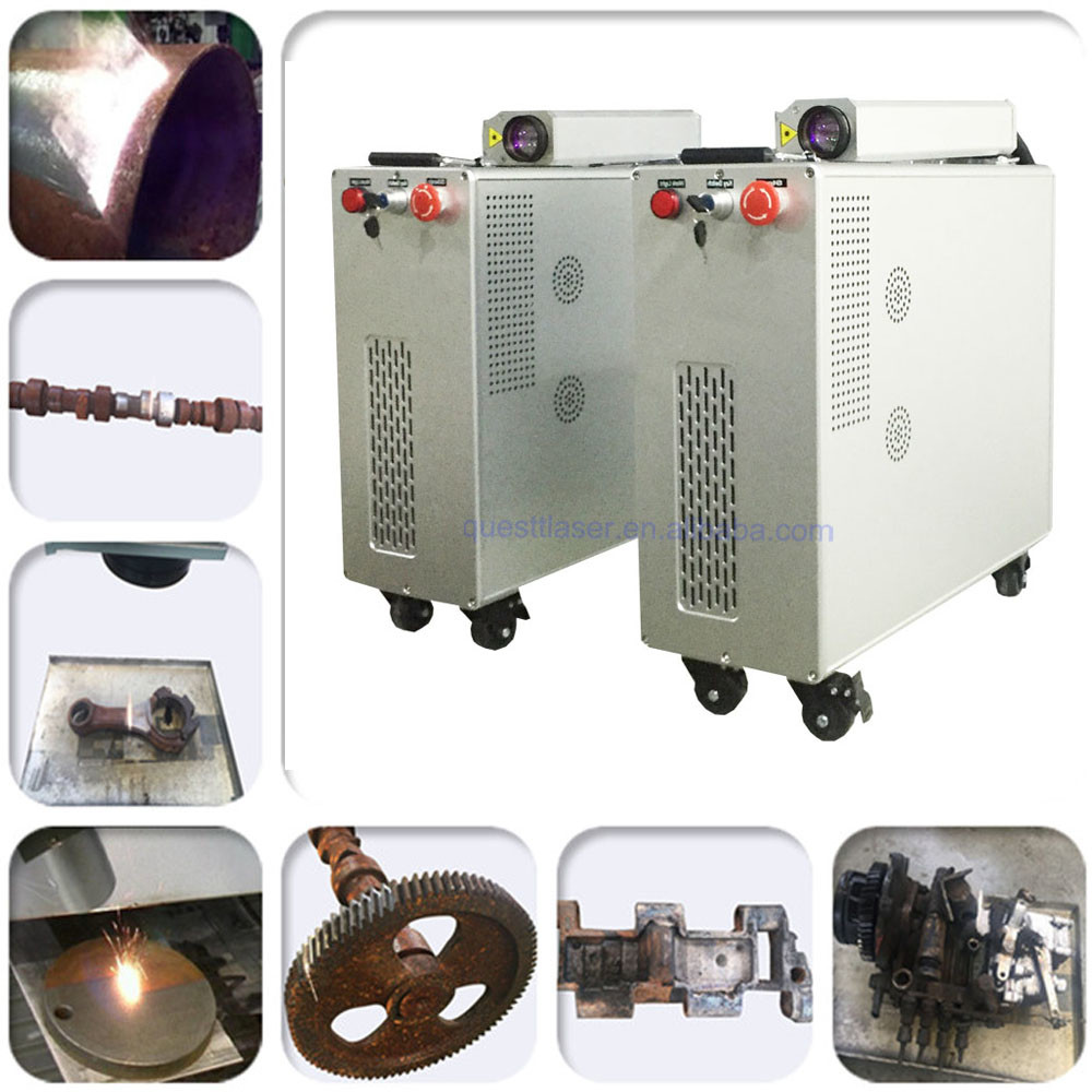 100 Watts Laser Rust Removal Machine CE Certificate Pulse fiber Laser Cleaner