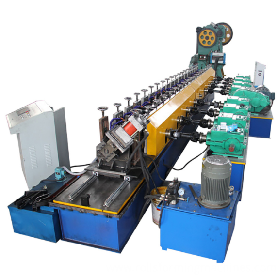 New design Mitsubishi PLC Control Automatic Solar Strut Roll Forming Machine made in China