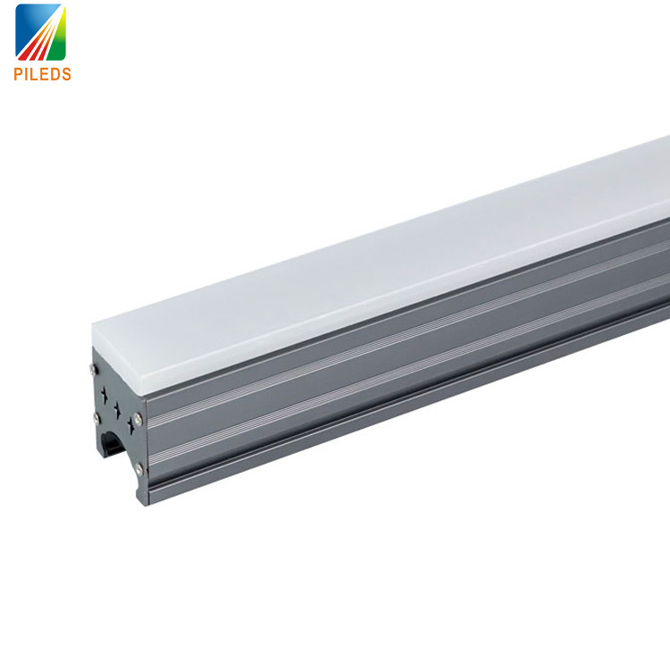 PILEDS 16 Pixels DMX/SPI Waterproof IP67 LED Wall Washer Lights RGB T Linear Facade Lighting Outdoor Landscape Building