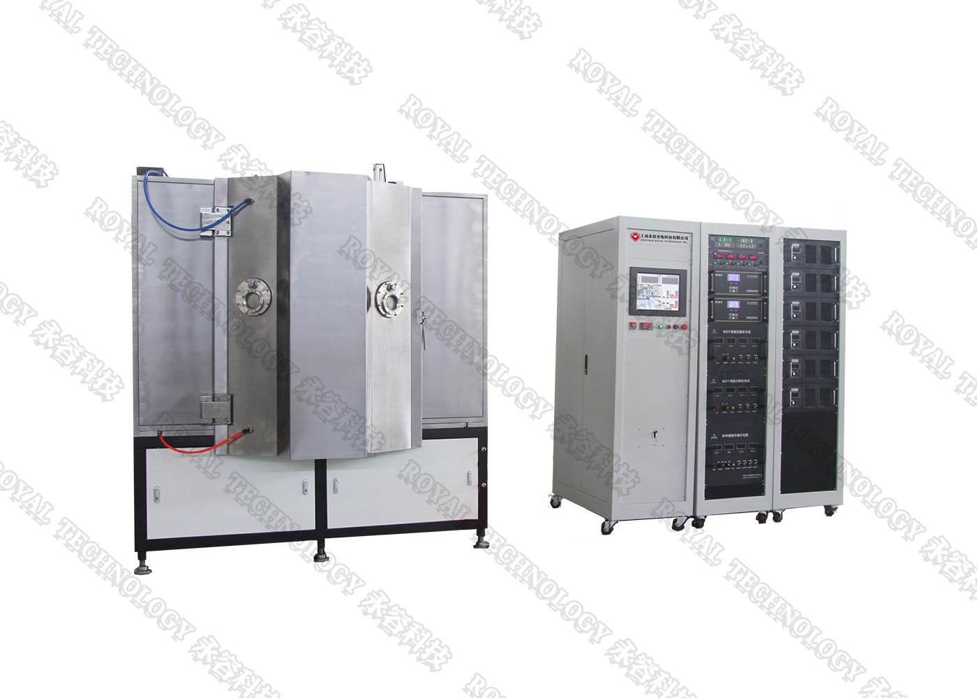 Decorative Plasma Thin Film Coating Machine , Pvd Ion Plating / Coating Machine