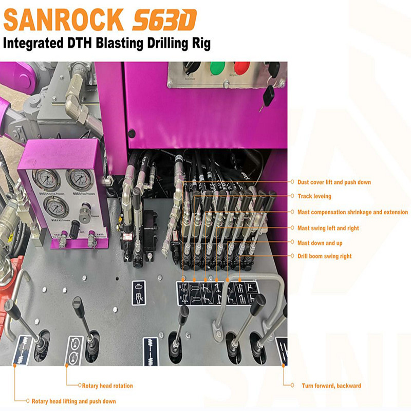 Surface Blast hole Drilling Rig Automatic Hydraulic DTH Drilling Machine Mining Machinery