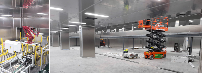 Stainless steel racking