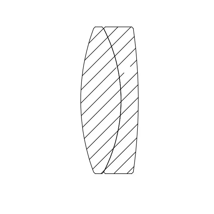 Customized Dimension Optical Lens Optical Glass Achromatic Lens