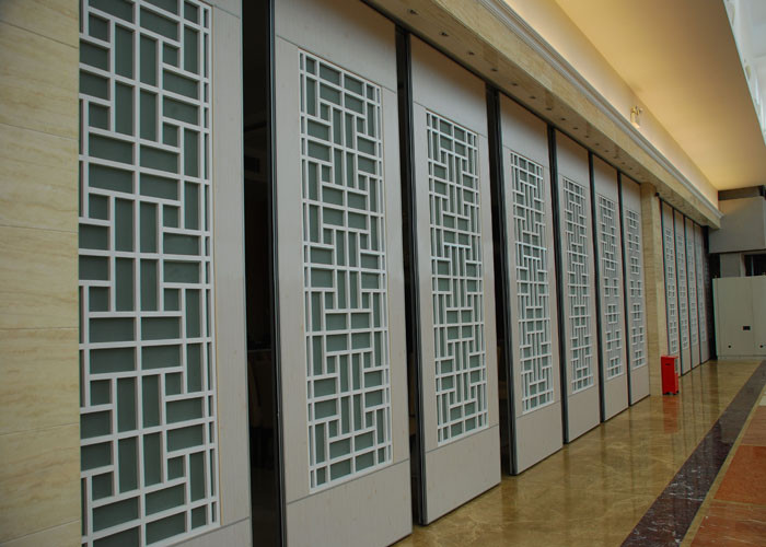 Home Movable Partition Walls Aluminum Room Divider Screen For Villa