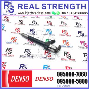 Diesel Injector 095000-7060 6C1Q-9K546-BB For DENSO Ford Transit 2.2 2.4 TDCI