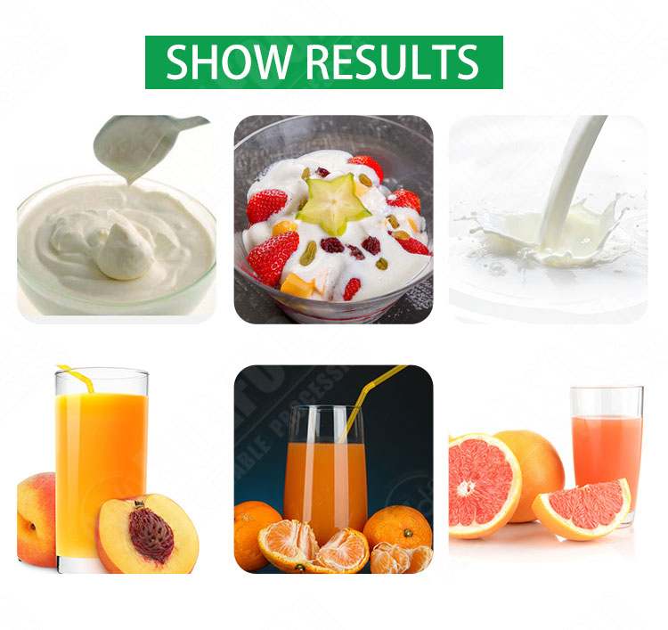 500l Goat Milk Process Plant Juice Milk Pasteurizer Equipment 50l Fruit Pulp Pasteurization Machine