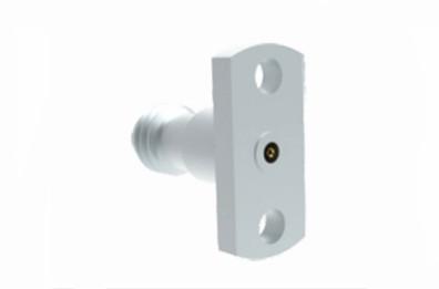 Stainless Steel 1.0 Series Female Flange RF Connector Matched Pinφ0.23 Hole
