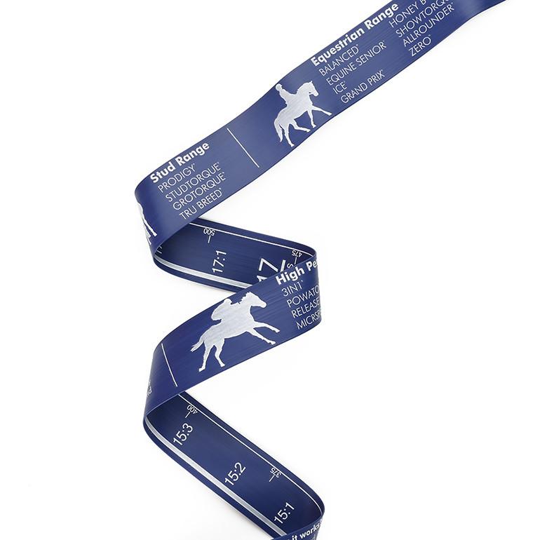 Custom 20 Hands Weight Height Tape Measure For Accurate Horses Ponies Measurements