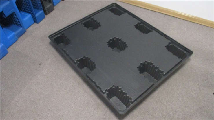 Large industrial logistics transportation heavy-duty collapsible plastic pallet box for storage