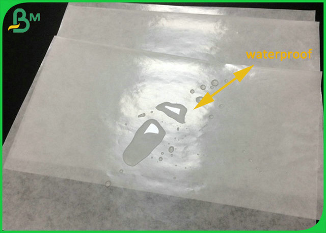 40gr to 135gr Water Resistant Paper Coating PE To Pack Fresh Meat