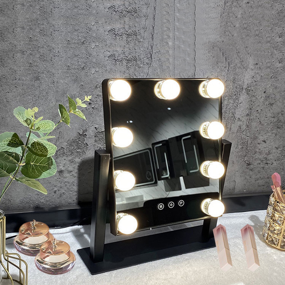 Portable Hollywood Makeup Vanity Light LED Cosmetic Mirror for Fashionable Home Decor