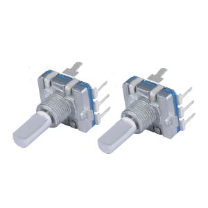 Rotary Shaft Encoder Switch , 360° Rotational Coded Switch With 24Pulse