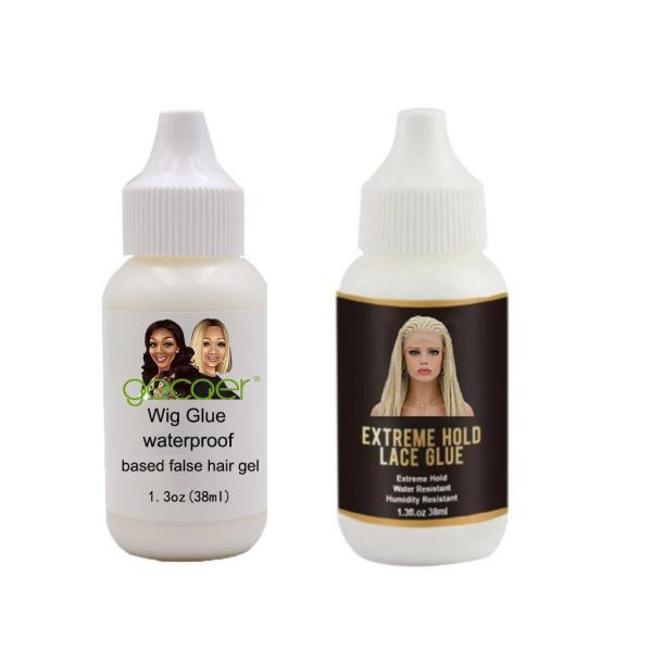 Strong Hold Waterproof Lace Glue For Full Lace Human Hair Wigs Multi Colors