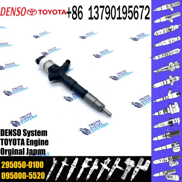 Diesel Common Rail Fuel Injector 23670-30190 23670-30196 295050-0100 for TOYOTA