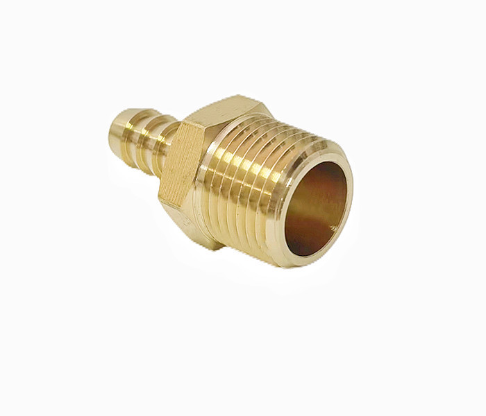 Male Thread Brass Pipe Fitting 1/4" Pipe X 1/2" NPT
