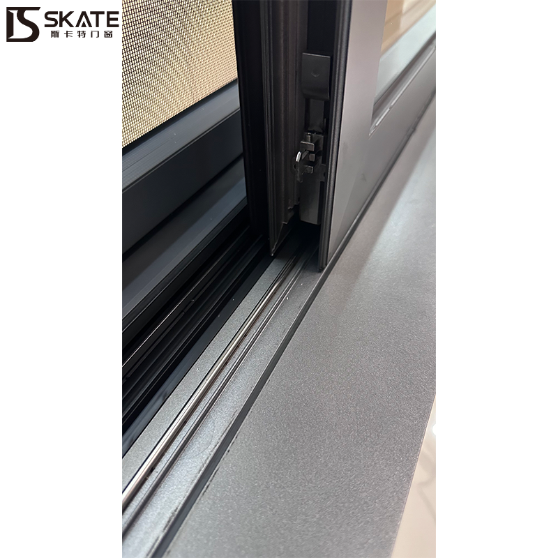 Factory Direct Sales Double Glazed Aluminium Multi Tracks Sliding Window for