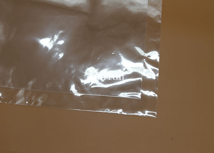 Anti Dust Transparent PE Plastic Bag Flat Top Opening For Laptop Accessories