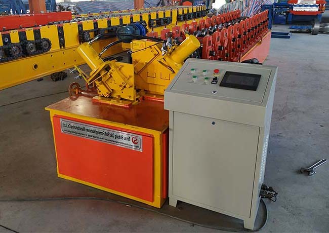 Metal Frame Light Steel Keel Roll Forming Machine Stud And Track / Furring C Shape Type