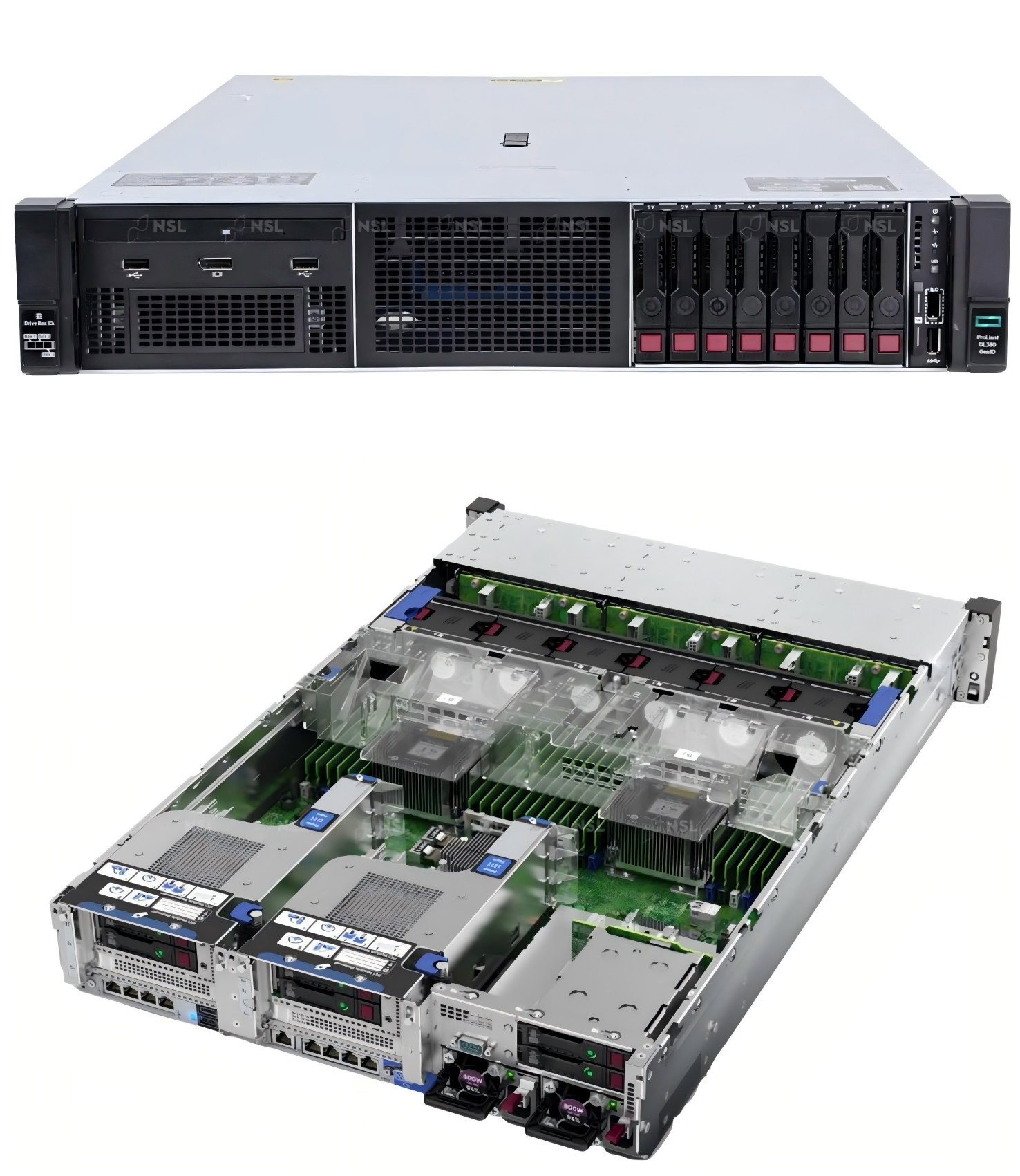  Scalable 8SFF HPE Proliant DL380 GEN10 2U Rack Server Oem Manufactures
