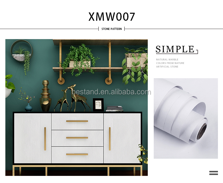 Hotel Wood Look Wallpaper 1.22m*50m Wood Grain Peel And Stick Wallpaper