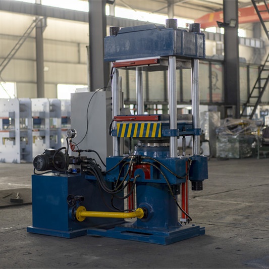 2.2 kW Power Oil Heating Rubber Mat Vulcanizing Machine Hydraulic Press for Rubber Vulcanization