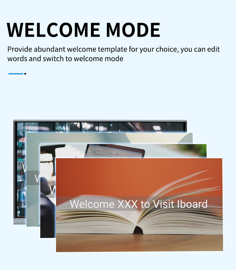 TFT LED 75'' Interactive Touch Screen Monitor Android 11 With AIO PC, IR Tec, Built In Camara